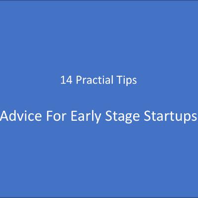Episode 6 - Advice To Early Stage Startups in India