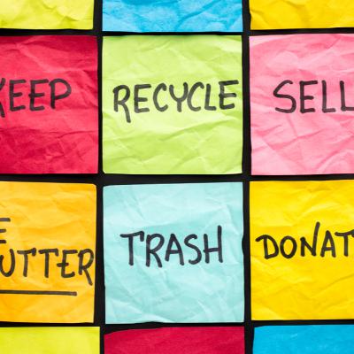 How I declutter in six steps