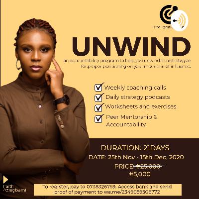 UNWIND: Day 18 UNWIND: Day 18