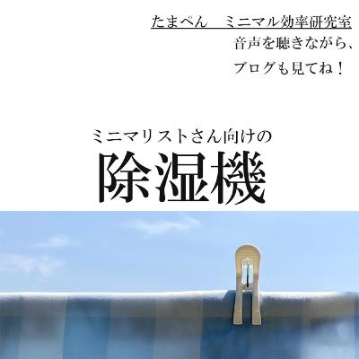 ミニマリストさん向けの除湿器！