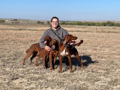 Bird Doggin' w/ Kelli Aitken of Quantonas Irish Setters pt. 1