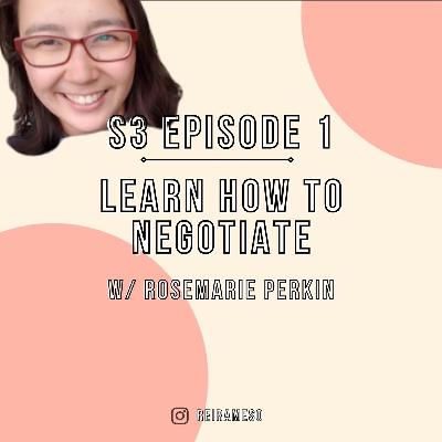 Learn How to Negotiate
