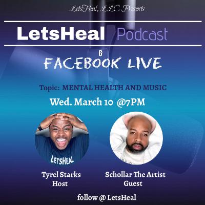 Mental health and music with special guest Schollar The Artist Mental health and music with special guest Schollar The Artist
