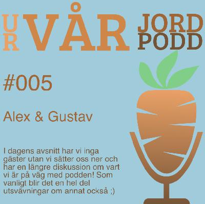 #005 Alex & Gustav - Om Podden, Hållbarhet, Matkultur