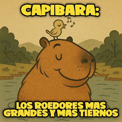 Capibaras: Los roedores más grandes y más tiernos