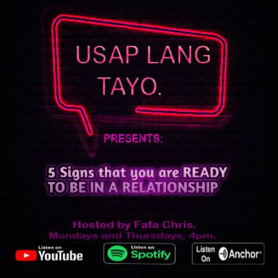 5 Signs that you are ready to be in a RELATIONSHIP