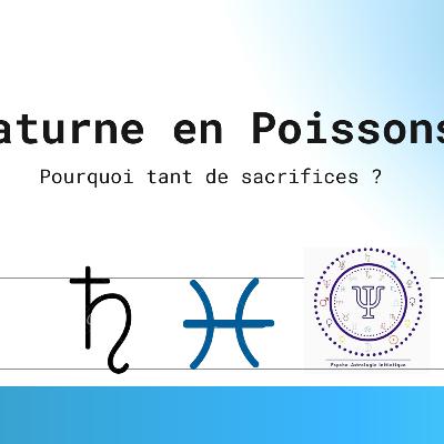 Saturne en Poissons