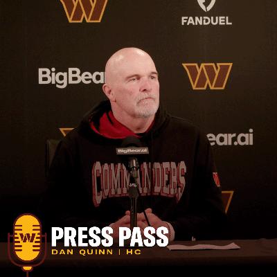 HC Dan Quinn | December 18, 2025 | Press Pass | Washington Commanders | NFL HC Dan Quinn | December 18, 2025 | Press Pass | Washington Commanders | NFL