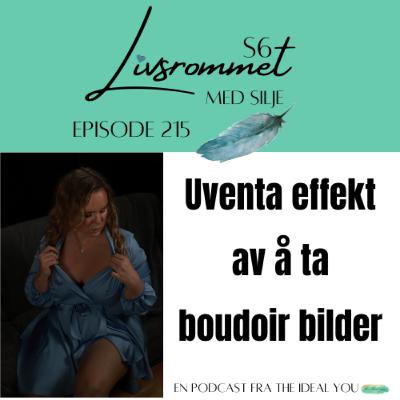 E215: Uventa effekt av å ta boudoir bilder