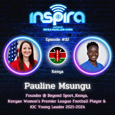 32. Pauline Msungu (Kenya) - How can sport help women develop their voices in Kenya?