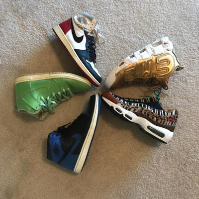 Quarantine top-five sneakers with TJ