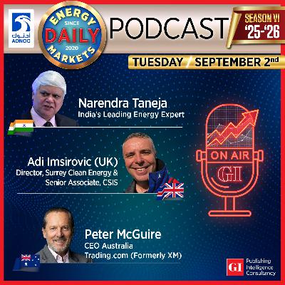 PODCAST: Daily Energy Markets - September 2nd