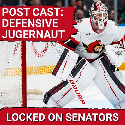 POST CAST: JAMES REIMER SHUTOUT EARNS OTTAWA SENATORS NEAR PERFECT NHL ROAD TRIP WITH WIN VS CANUCKS