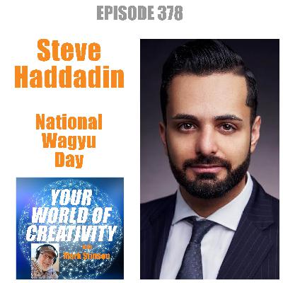 Steve Haddadin, National Wagyu Day Steve Haddadin, National Wagyu Day