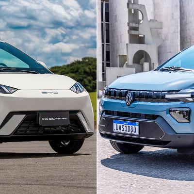 Dolphin Mini ou Kwid E-Tech 2026? Dolphin Mini ou Kwid E-Tech 2026?