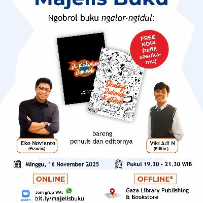 Majelis Buku - Di Kekinian Dakwah-Strategi Dakwah Kultural - Eko Novianto & Viki Adi Nugroho