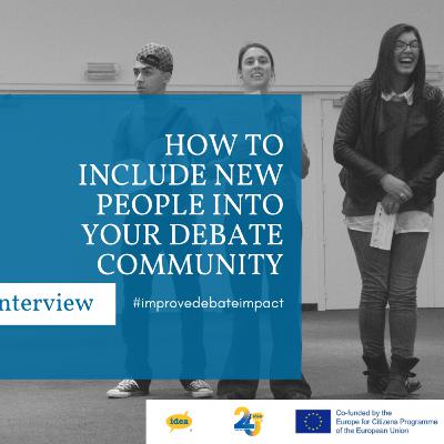 How to include new people into your debate community, with Esinam Osei-Bonsu