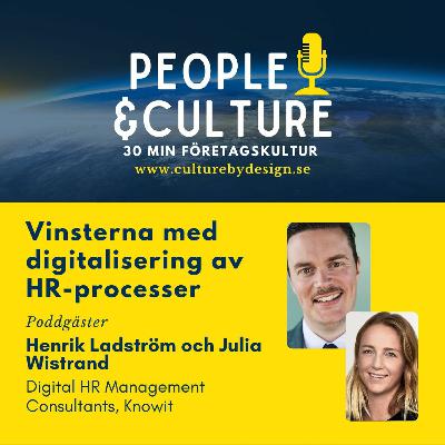 Vinsterna med digitalisering av HR-processer Vinsterna med digitalisering av HR-processer