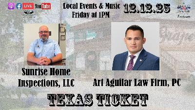 12.12.25 – Texas Ticket on Lone Star Community Radio 12.12.25 – Texas Ticket on Lone Star Community Radio