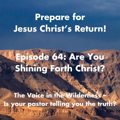 Are You Shining Forth Christ? – Keeping the Lampstands Lit in Your Daily Life