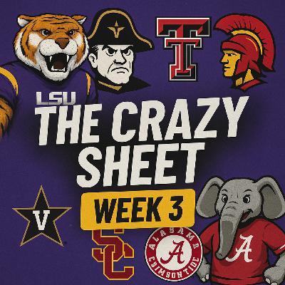 Episode 8: Week 3 College Football Betting Preview & Picks