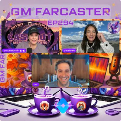 Token Feeds, Twig Wisdom & $degen Kickflips: GM Farcaster ep294 with @dwr Dan Romero