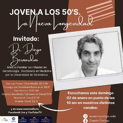 La Nueva Longevidad con el Dr. Diego Bernardini especialista en Gerontología y Conferencista La Nueva Longevidad con el Dr. Diego Bernardini especialista en Gerontología y Conferencista