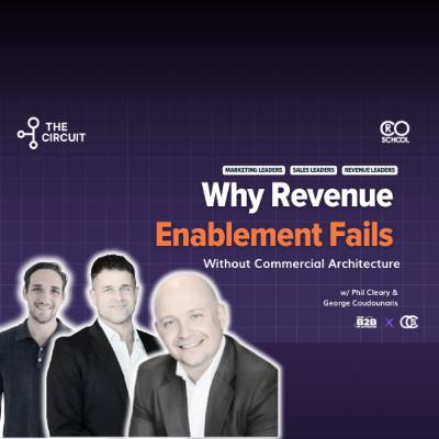 Ep 124 - Why Revenue Enablement Fails Without Commercial Architecture w/Phil Cleary & George Coudounaris