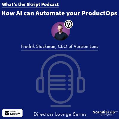 How AI can Automate your ProductOps w/ Fredrik Stockman How AI can Automate your ProductOps w/ Fredrik Stockman