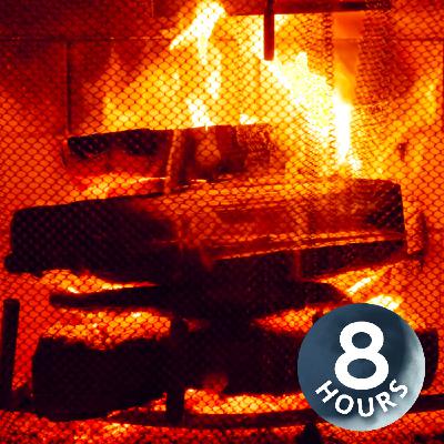 Kamingeräusche | Entspannen, Schlafen oder Lernen bei knisternden Flammen (8 Stunden)
