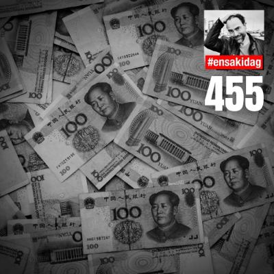 455. Kina ligger många år före världen med skarpt test av e-valuta #ensakidag