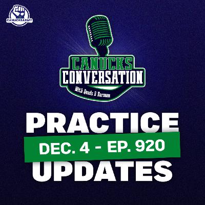 Dec. 4: Canucks practice + Family Feud (ep. 920) Dec. 4: Canucks practice + Family Feud (ep. 920)