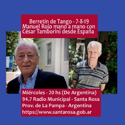 César Tamborini en España - Berretín de Tango - Santa Rosa La Pampa - Con Manuel Rojo César Tamborini en España - Berretín de Tango - Santa Rosa La Pampa - Con Manuel Rojo