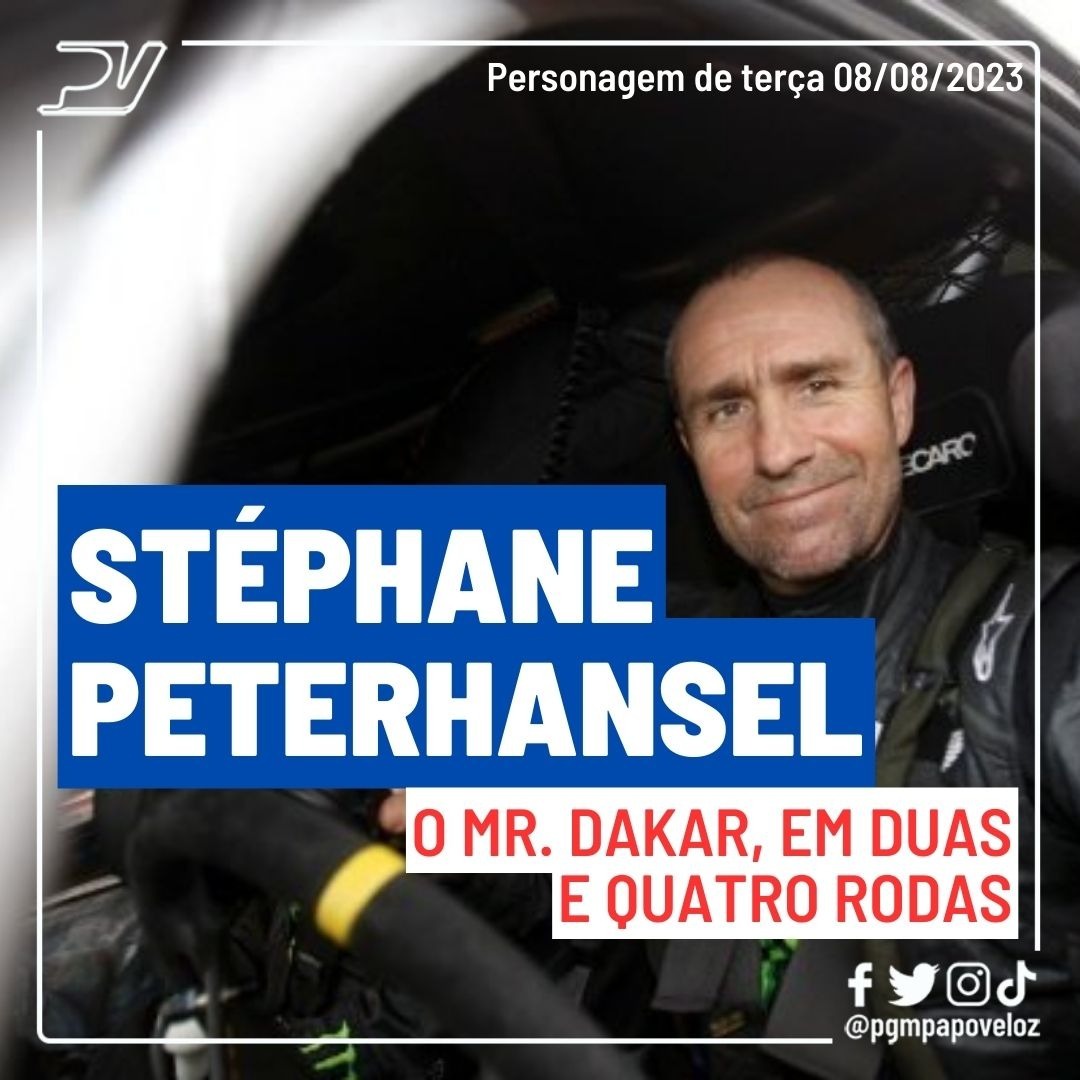 Stéphane Peterhansel: o Mr. Dakar, em duas e quatro rodas - Personagem de terça 08/08/2023 episode artwork