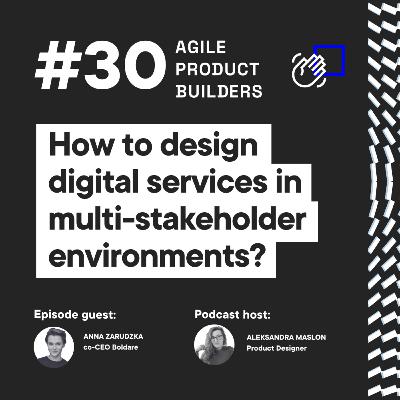 How to design digital services in multi-stakeholder environments? | Aleksandra Maslon | Agile Product Builders in 25 minutes How to design digital services in multi-stakeholder environments? | Aleksandra Maslon | Agile Product Builders in 25 minutes