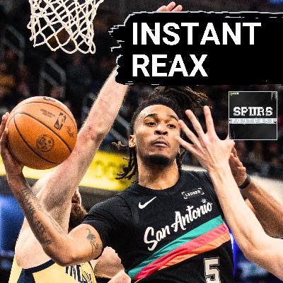 SPURS POSTCAST: De'Aaron Fox, Stephon Castle, Dylan Harper POWER win vs Indiana Pacers | VICTOR WEMBANYAMA UPDATE