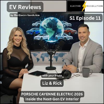 EV Reviews Podcast — S1Ep11 — Porsche Cayenne Electric 2026 – Inside the Next-Gen EV Interior