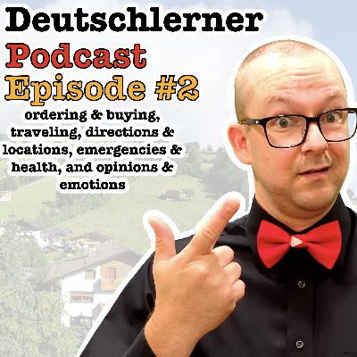 125 Ordering, Traveling, & More Must-Know German Expressions: Deutschlerner Podcast Episode #2