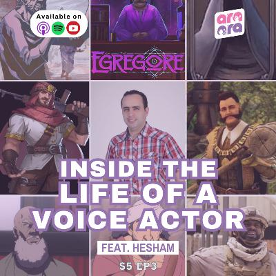 Inside the Life of a Voice Actor Feat. Hesham Elshazly | Ara Ara S5 #03