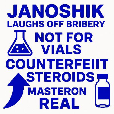 Janoshik Exposes Counterfeit Steroids: Market Trends, Bribery Claims, and SLU-PP-332 Misconceptions