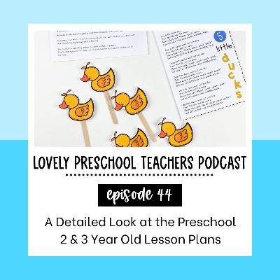 A Detailed Look at the Preschool 2 & 3 Year Old Plans A Detailed Look at the Preschool 2 & 3 Year Old Plans