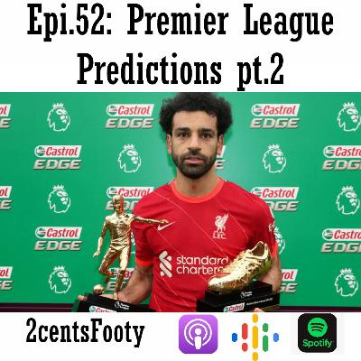 Premier League Predictions pt.2
