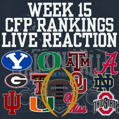 REACTION to Week 13 College Football Playoff Rankings
