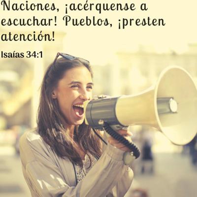 Isaías 34 Jehovah tiene furor contra todas las naciones, e ira contra todo el ejército de ellas. Él las destruirá por completo; las entregará a la matanza.