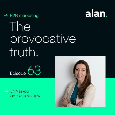 Interrogating D&I as a brand asset with Efi Naskou, CMO at Zenus Bank