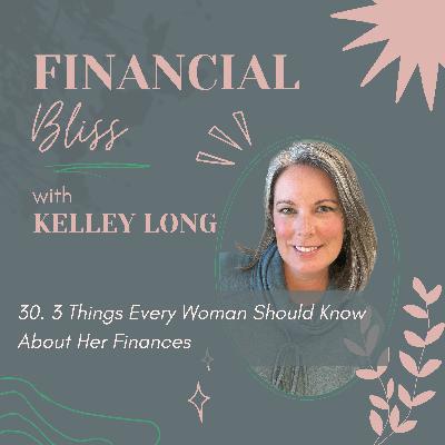 Ep. 30: 3 Things Every Woman Should Know About Her Finances