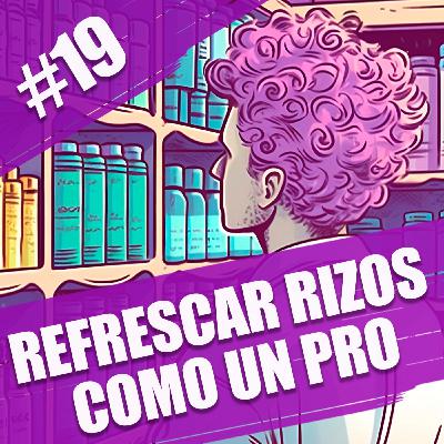 19. Refrescar rizos: truco rápido con agua y gel