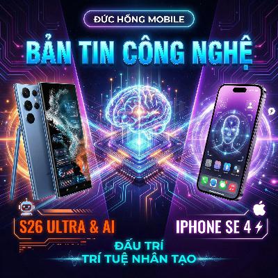 Galaxy S26 Ultra Đấu Trí Trí Tuệ Nhân Tạo AI, iPhone SE 4 Lộ Diện! Galaxy S26 Ultra Đấu Trí Trí Tuệ Nhân Tạo AI, iPhone SE 4 Lộ Diện!