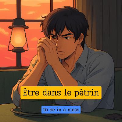 Expression francaise : "Être dans le pétrin"