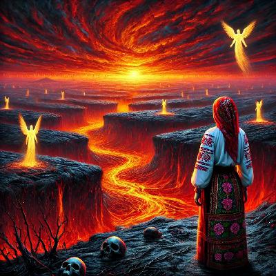Дехто вважає пекло місцем, де можна знайти спокій і тишу, уникнувши вимог небес. Дехто вважає пекло місцем, де можна знайти спокій і тишу, уникнувши вимог небес.